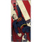 DC Comics Superman Vintage Pose American Flag Galaxy Note 10 Skin